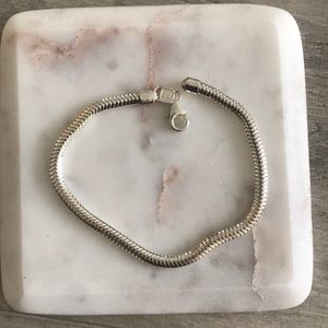 Silver bracelet